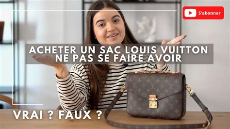 Comment savoir si le sac Louis Vuitton est réel ou faux 